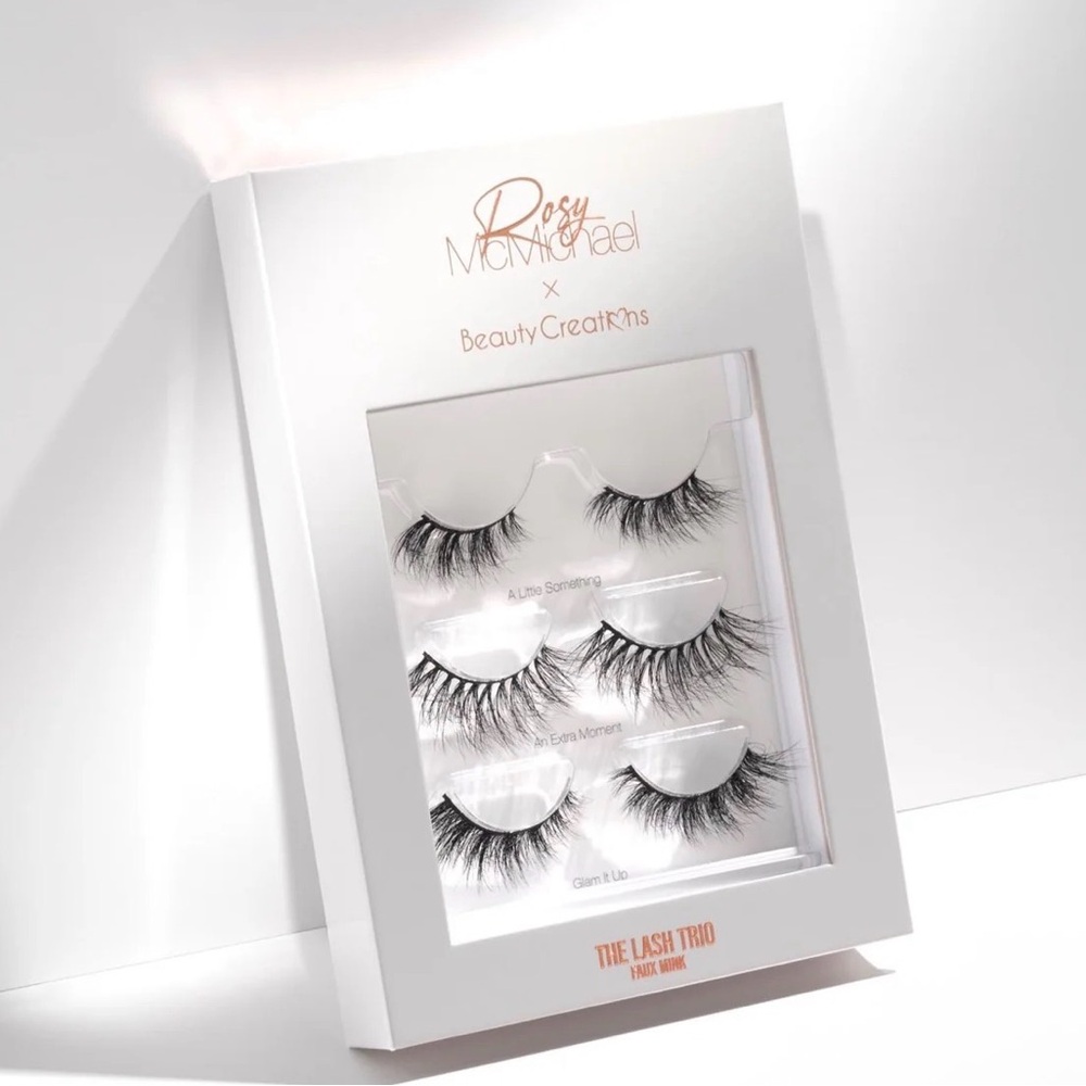 Beauty Creations X Rosy McMichael THE LASH TRIO - Limited Edition